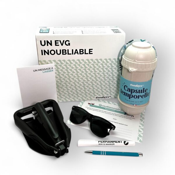 Kit capsule temporelle spécial EVG - Un EVG inoubliable toodays.me