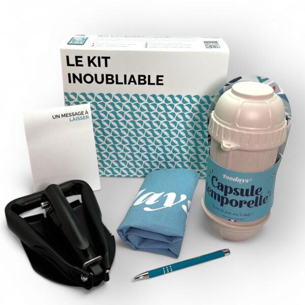 Kit capsule temporelle - Le kit inoubliable toodays.me